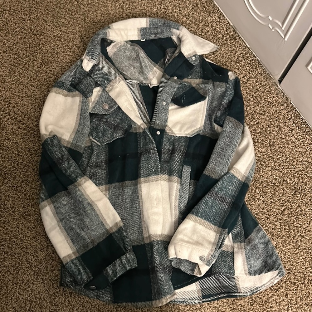 Plaid coat